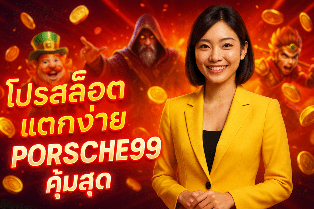 โปรสล็อตแตกง่าย PORSCHE99 คุ้มสุด