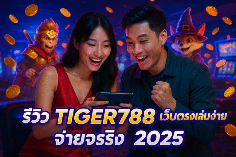 รีวิว TIGER788 เว็บตรงเล่นง่าย จ่ายจริง