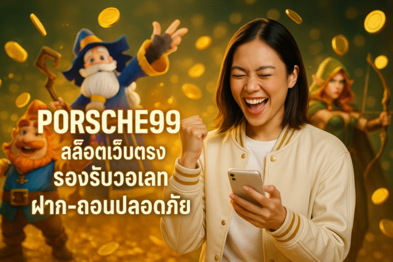 PORSCHE99 สล็อตเว็บตรง รองรับวอเลท ฝาก-ถอนปลอดภัย
