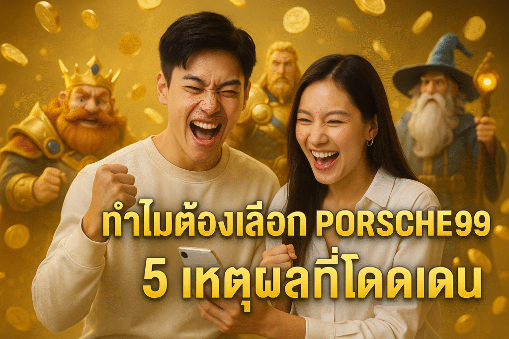 ทำไมต้องเลือก PORSCHE99 5 เหตุผลที่โดดเด่น