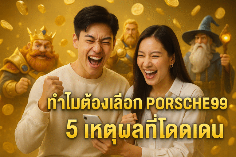 ทำไมต้องเลือก PORSCHE99 5 เหตุผลที่โดดเด่น