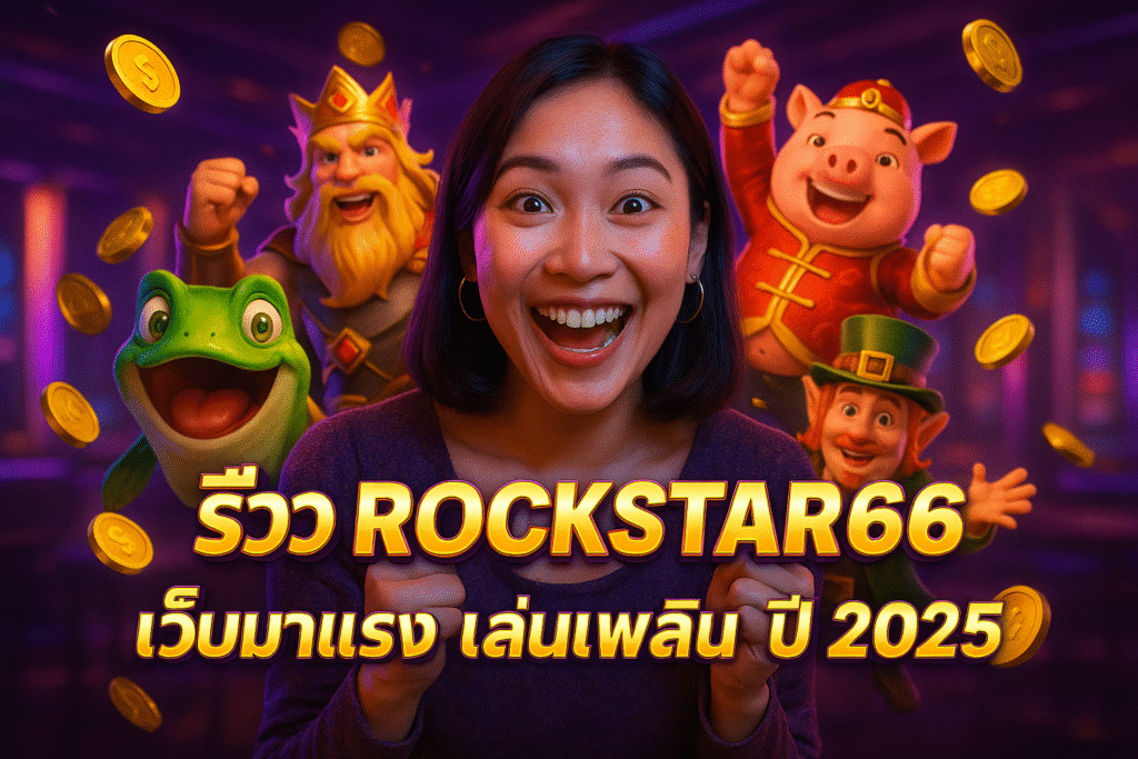 ROCKSTAR66 เว็บมาแรง เล่นเพลิน ปี 2025