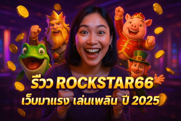 ROCKSTAR66 เว็บมาแรง เล่นเพลิน ปี 2025